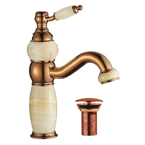 3351 Virgo 6 Bronz Lavabo Bataryası