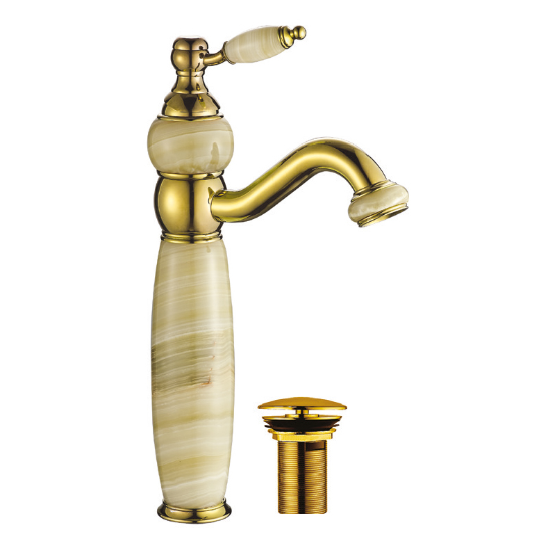 3301H Virgo Gold Yüksek Lavabo Bataryası